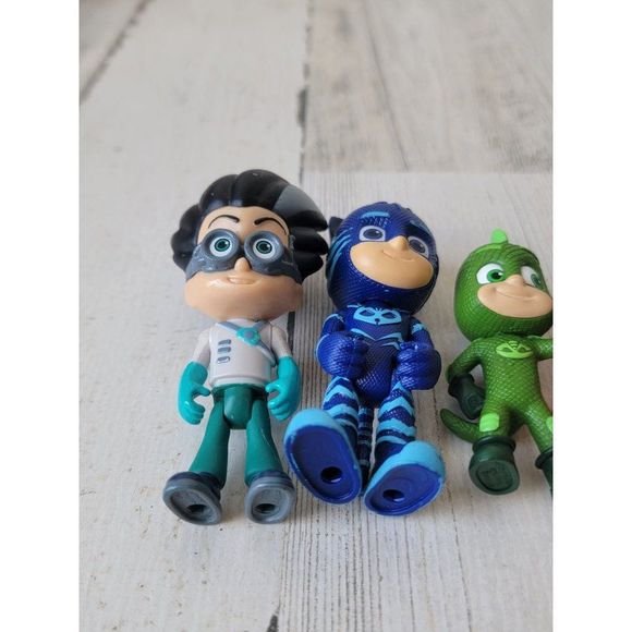 PJ masks Gekko owlette catboy Romeo night ninja playset toy figure - Picture 7 of 16